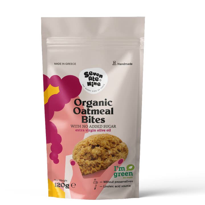 Organic oatmeal bite for wholesale by 7ate9
