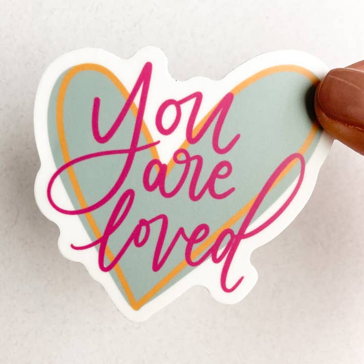 You are Loved Sticker - MINI for wholesale by Wild & Precious Boutique