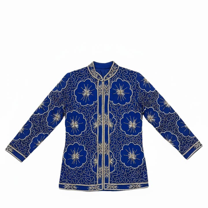 Casaco Joia Zariya Azul por atacado de ACUS