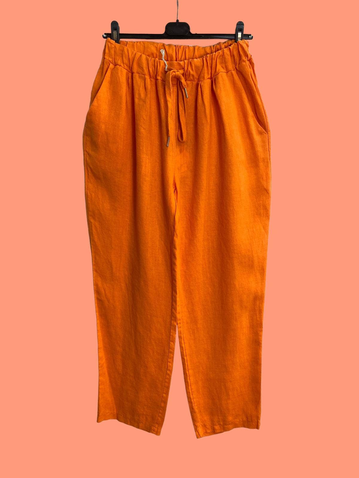 la maison des fibres naturelles – Engroshandel Bukser - Dame – bukser 668121 100% Hør fremstillet i Italien63