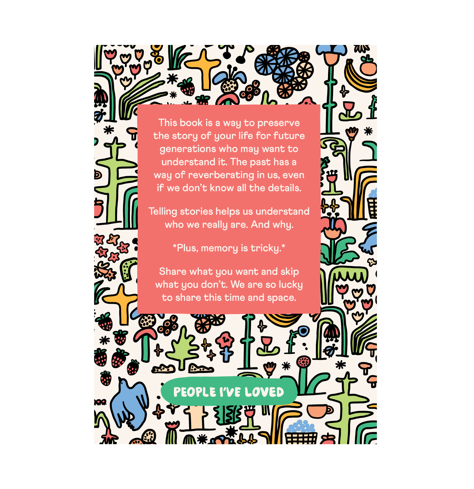 People I've Loved - Wholesale Journal/Diary - Stories We Tell Guided Journal - Case Pack of 6 Journals1