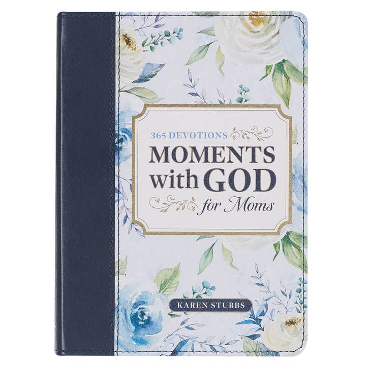 Christian Art Gifts - Wholesale Religion Book - Devotional Moments with God for Mom's Faux leather