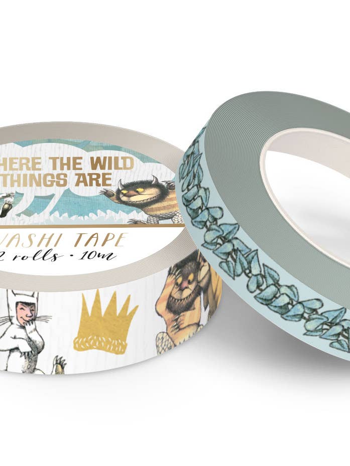 Washi Tape Set - Where the Wild Things Are Characters for wholesale by Paper House Productions