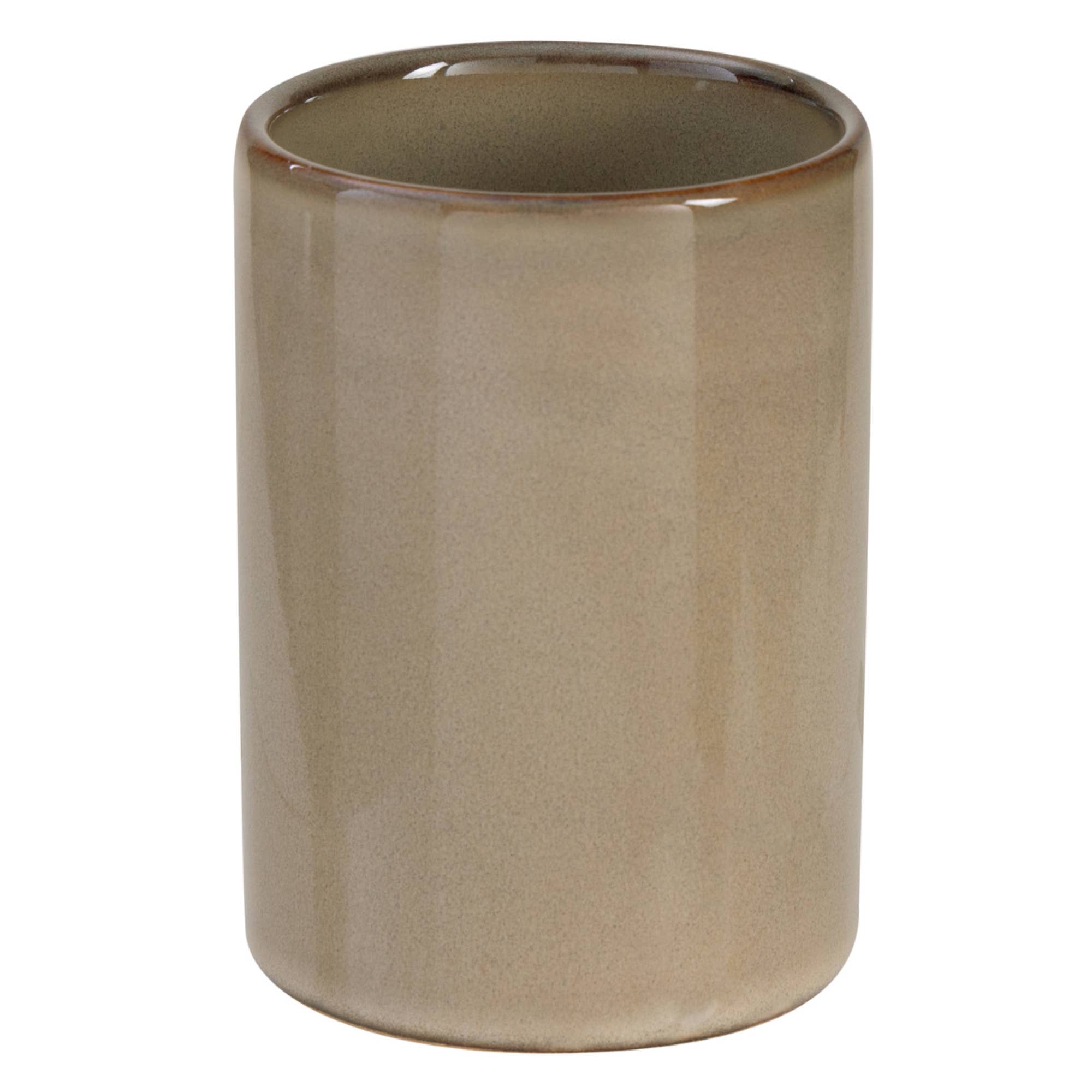 Moda at Home Enterprises, Ltd - Wholesale Toothbrush Holder - Aaron Ceramic Tumbler 3