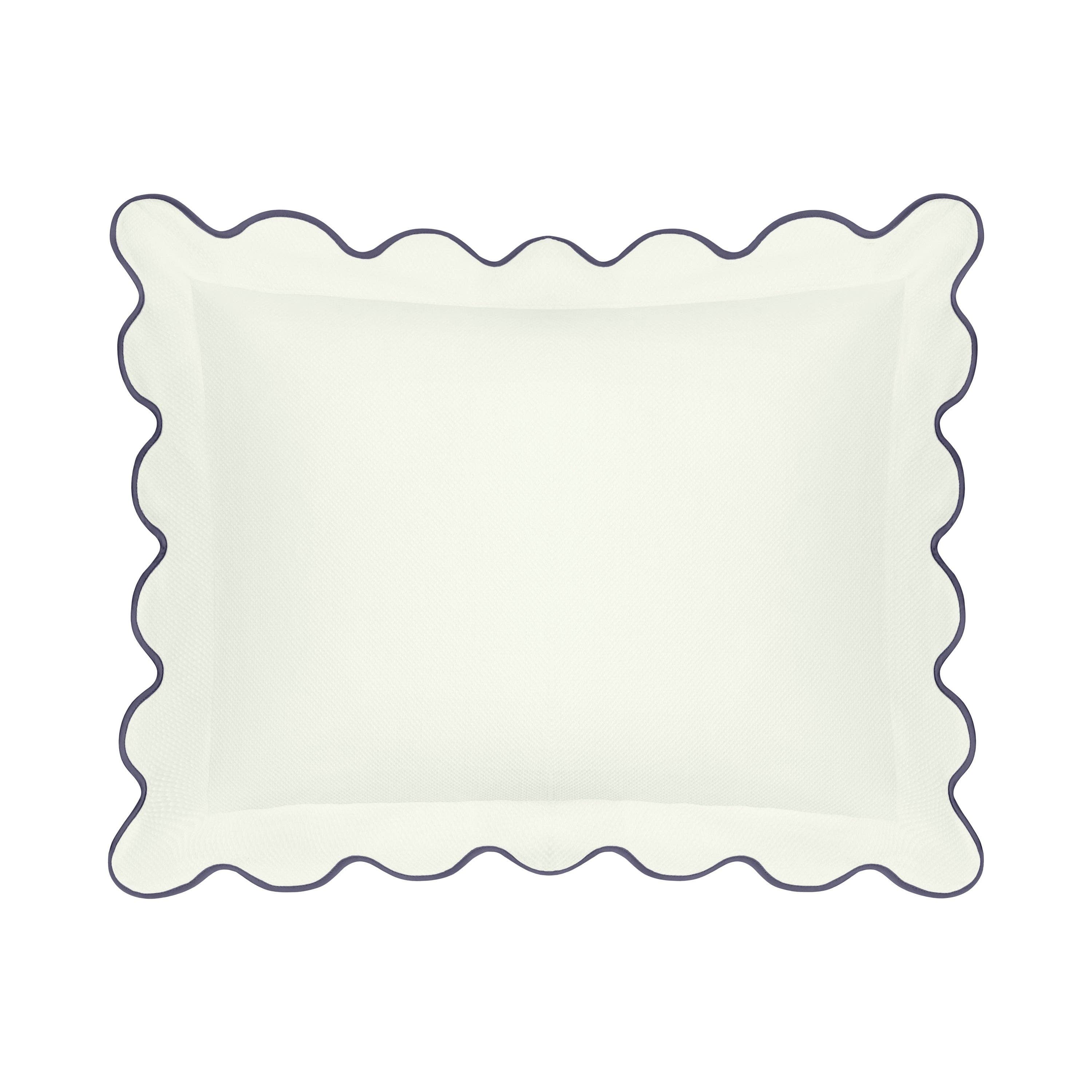 Home Treasures Linens - Wholesale Bedding Pillowcase/Sham - Honeycomb Sham (Scalloped Flange)12