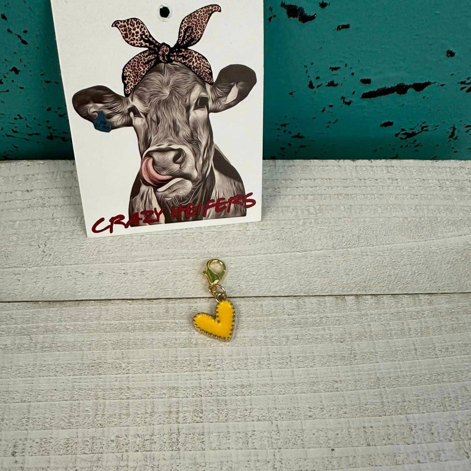 Crazy Heifers Wholesale - Wholesale Individual Charm/Pendant - Clip-on Charms Gold Tone V21