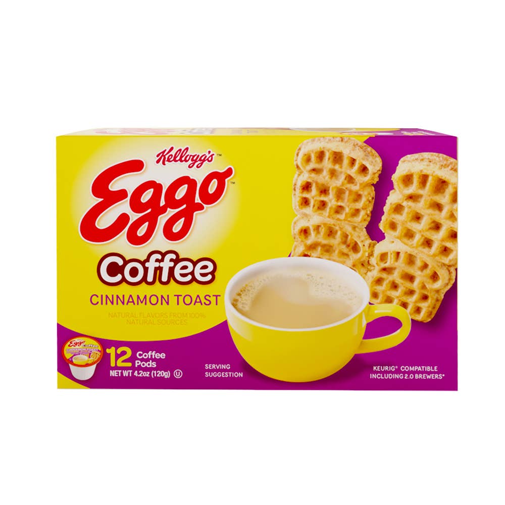 Two Rivers Coffee - Wholesale Coffee Pods - Eggo Coffee Cinnamon Toast Waffle Coffee Pods0