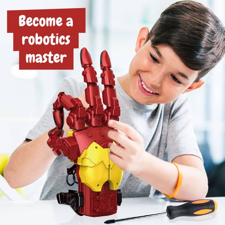 Science4you - Vendita all'ingrosso Gioco da costruire - Bambini - Giant Robot Hand - Giocattolo STEM per bambini (7 lingue)