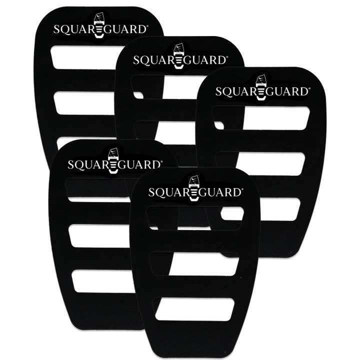 SquareGuard Pocket Square Holder Regular (5 Pack) for wholesale by POCKETSQUARES
