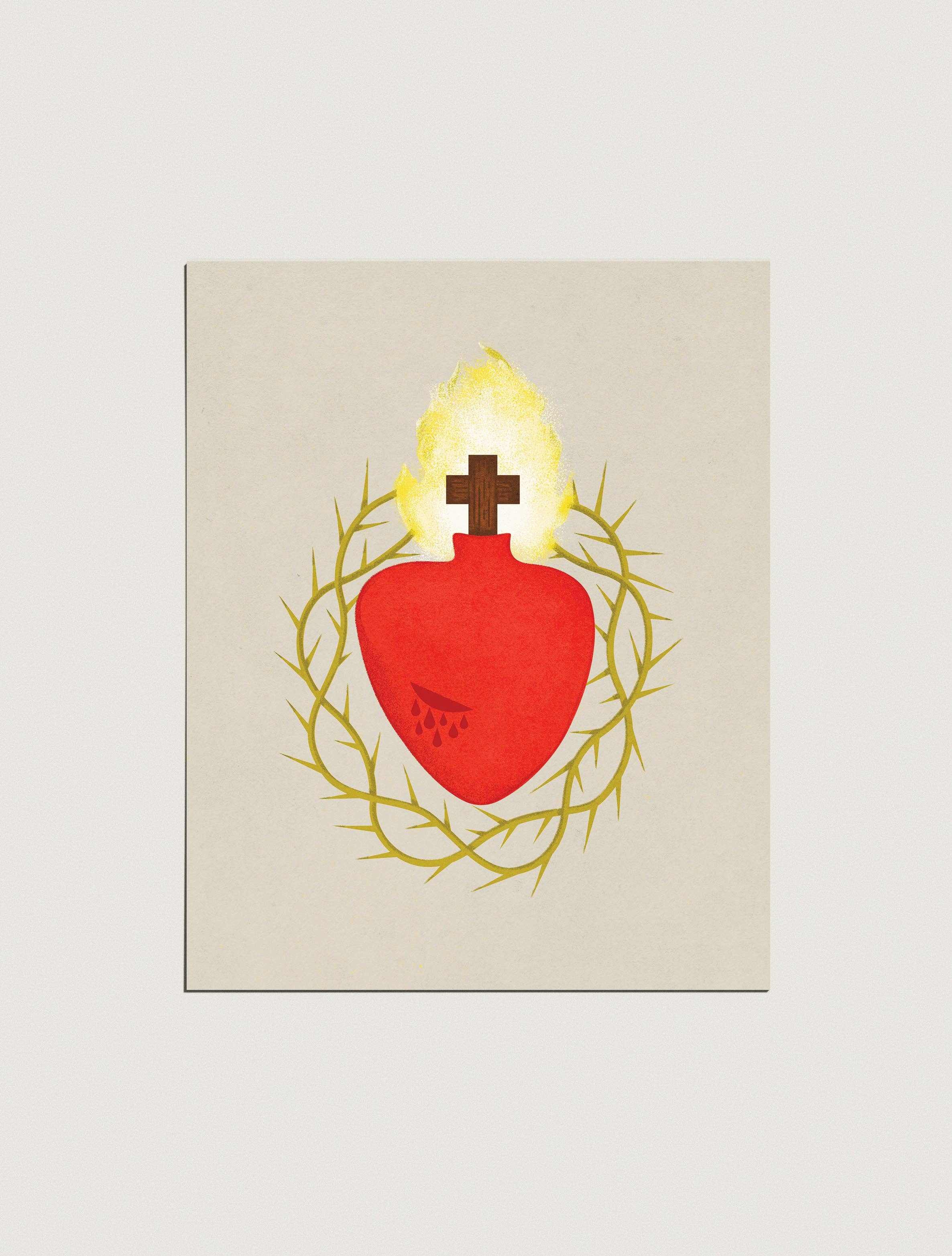 Providential Co. - Wholesale Art Print - Prints: Holy Family Hearts0