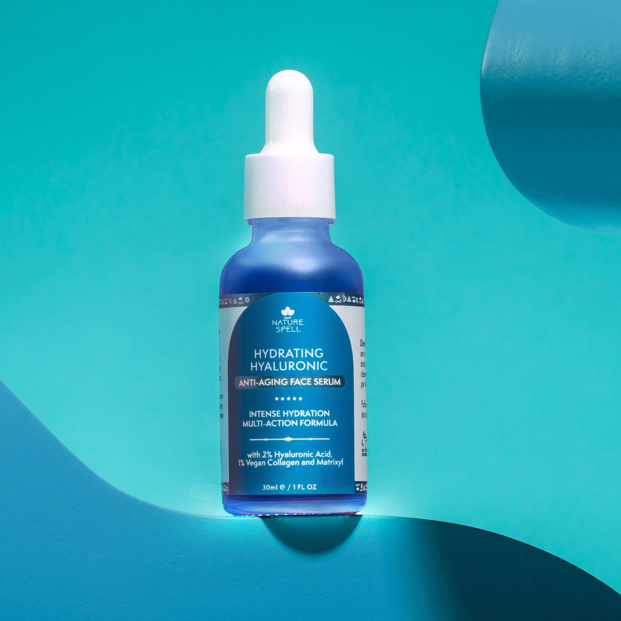 Nature Spell - Wholesale Gezichtsserum/concentraat - Nature Spell 2% Hyaluronzuur + 1% Vegan Collageen Gezichtsserum5