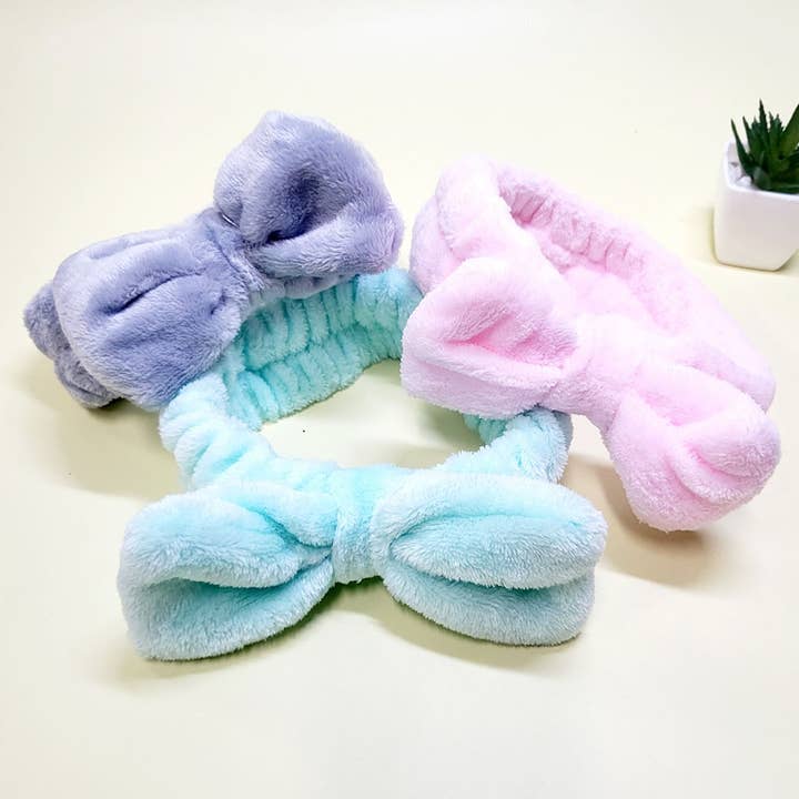 Bandeau de Spa Beauté en Peluche Assortie pour la vente par Funteze