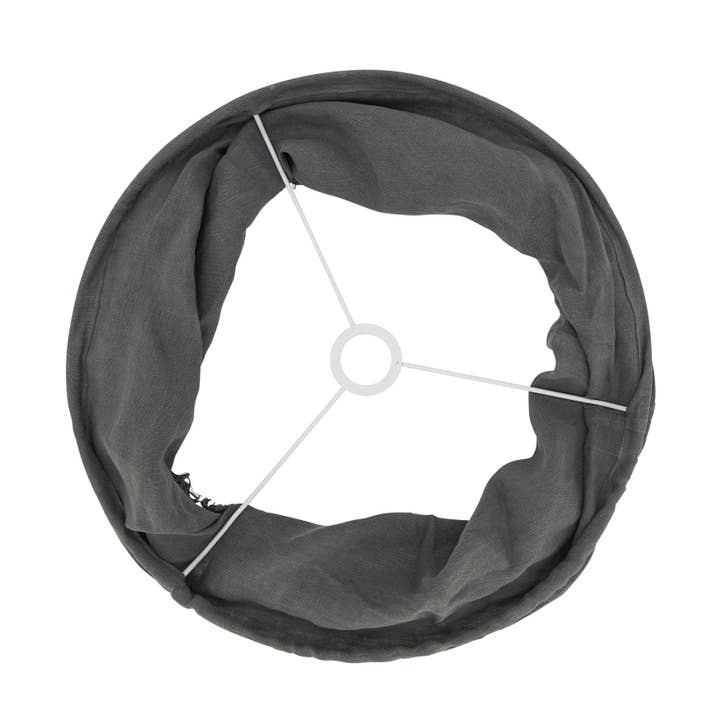 Saro Lifestyle - Wholesale Lamp Shade - Stonewashed Fringe Lamp Shade19