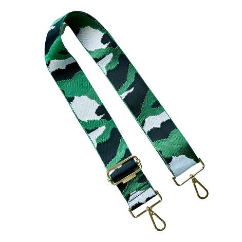Thomas and Lee Company - Wholesale Bag Strap - Women's - Camo Print Adjustable Bag Strap - Gold Hardware - 10 colors available2
