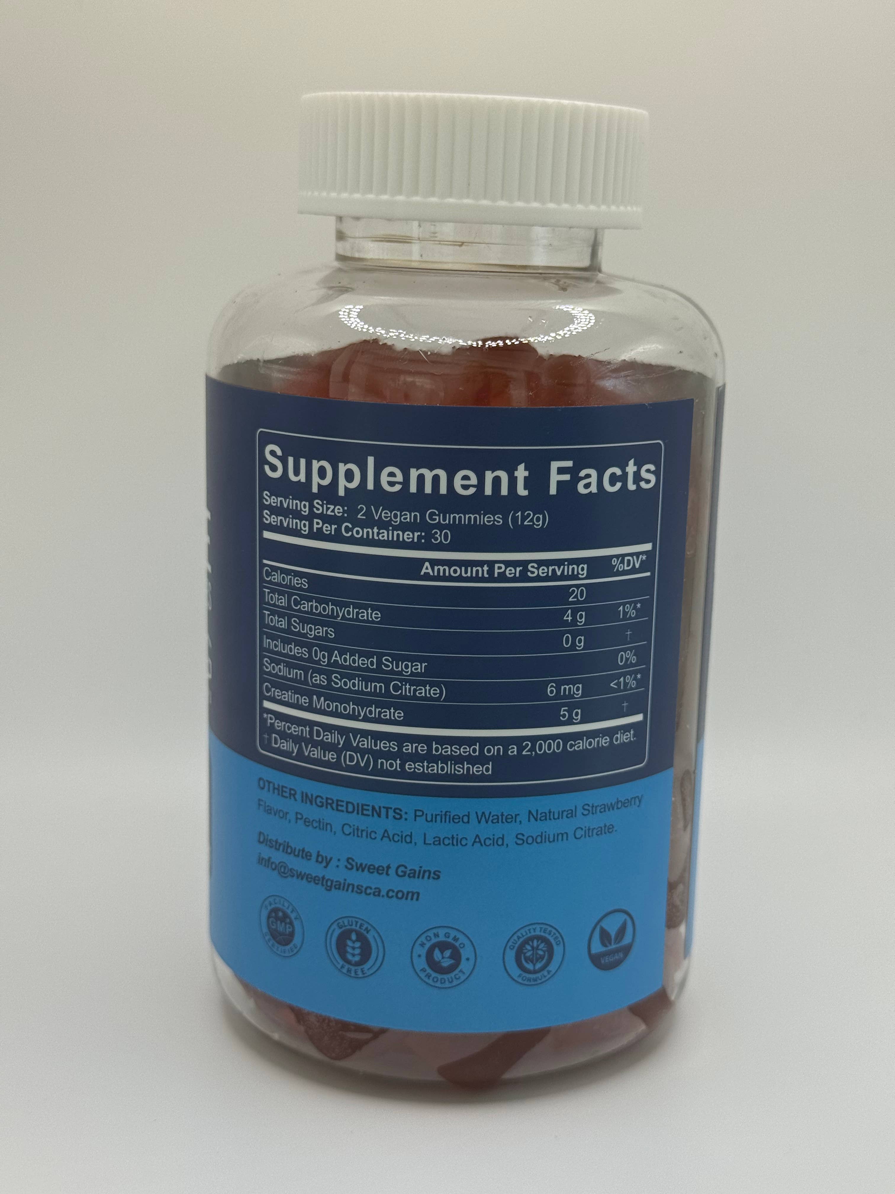 Sweet Gains - Wholesale Oral Supplement/Vitamin - Creatine Gummies3
