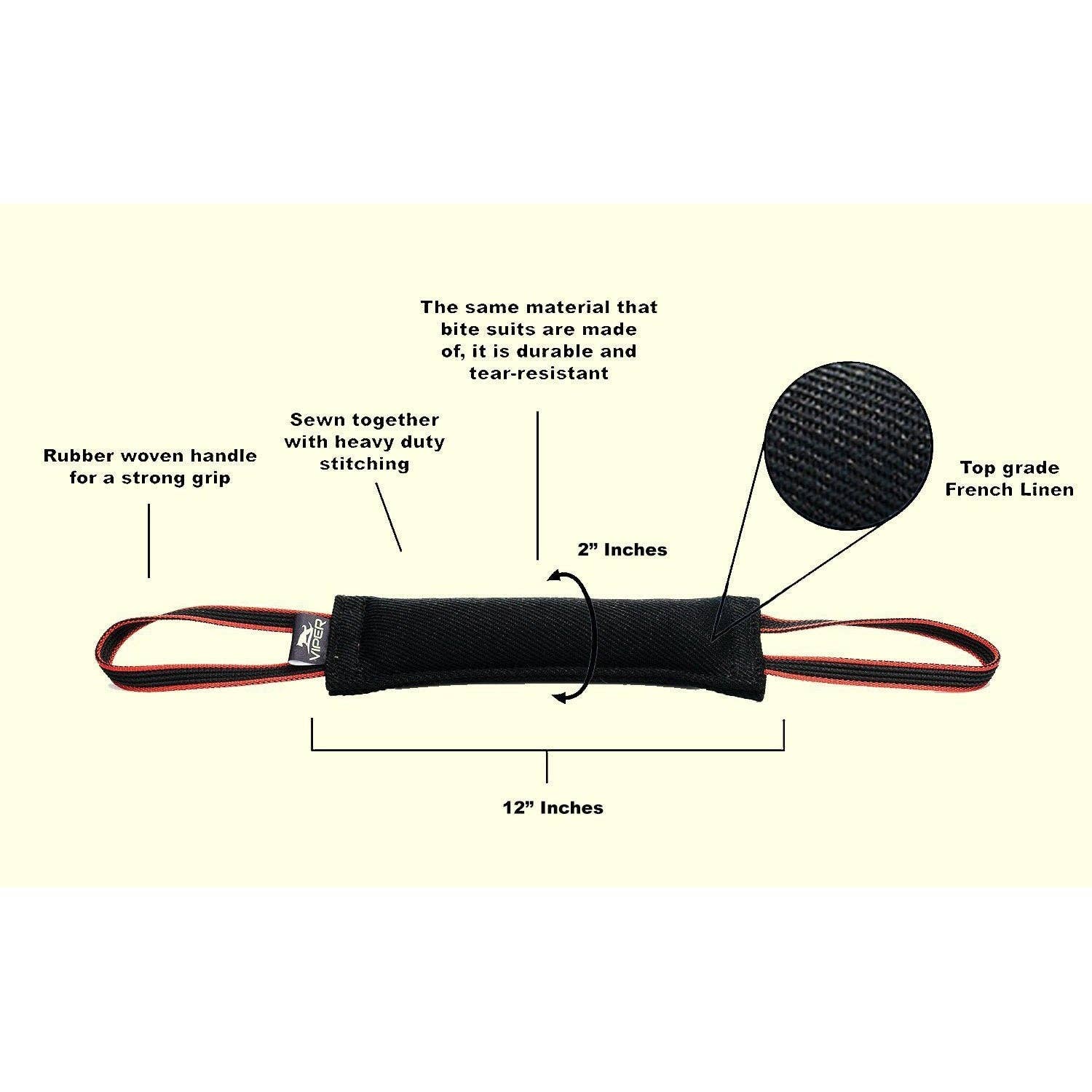 Dogline - Wholesale Pet Rope Toy - Dog - Viper French Linen Tug Dog Toy16