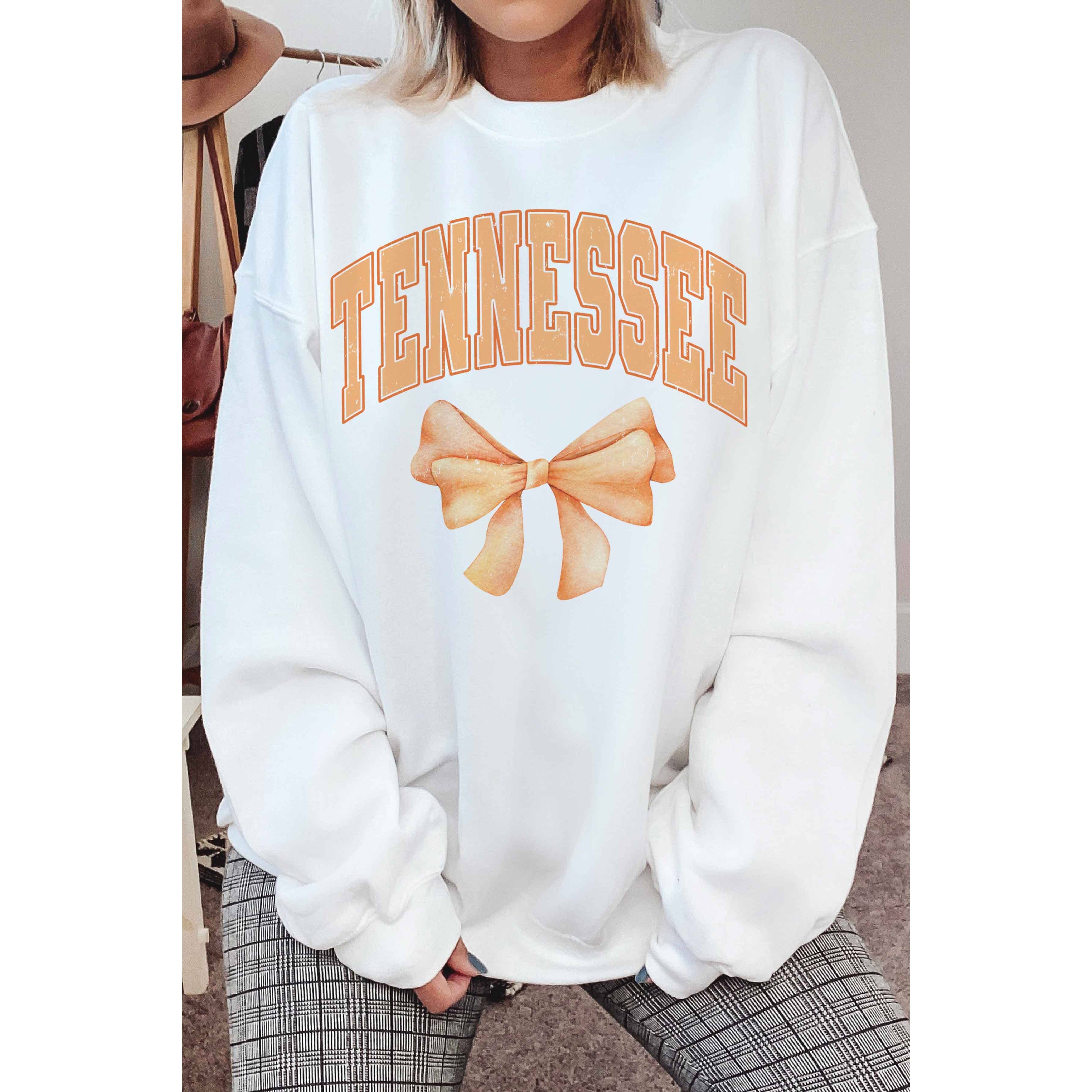 A. BLUSH CO - Wholesale Graphic Sweatshirt - Women's - TENNESSEE BOW Graphic Sweatshirt3