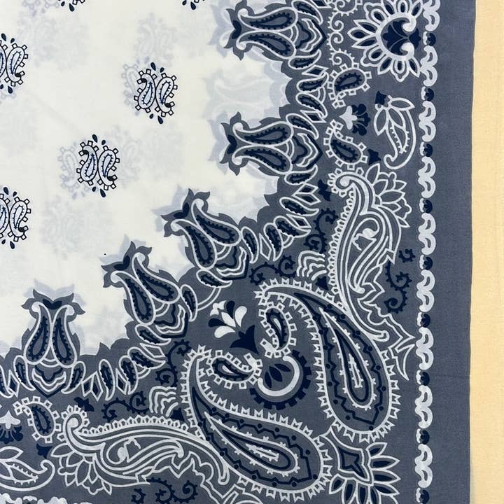 YF08-C75 ELEGANT PAISLEY PATTERN SCARF for wholesale by German Fuentes Handbags