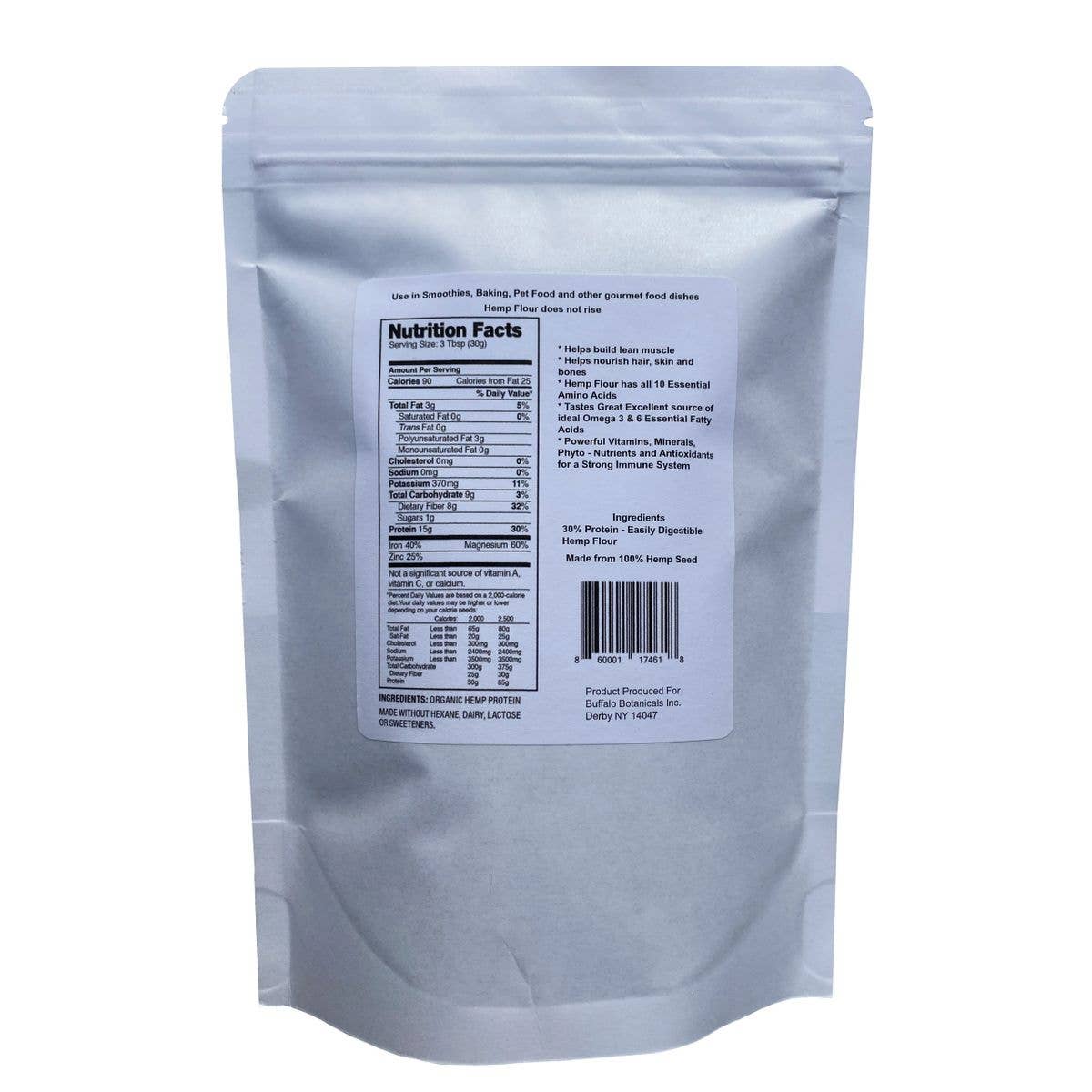 Buffalo Botanicals Inc - Wholesale Protein/Superfood Powder - Hemp Protein Flour by Buffalo Botanicals Inc1