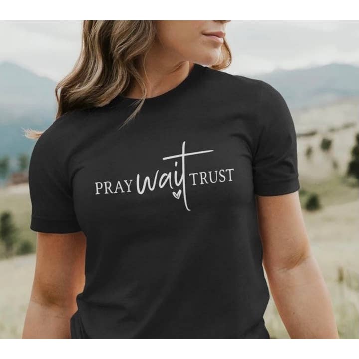 Pray Wait Trust for wholesale by AvidCreation