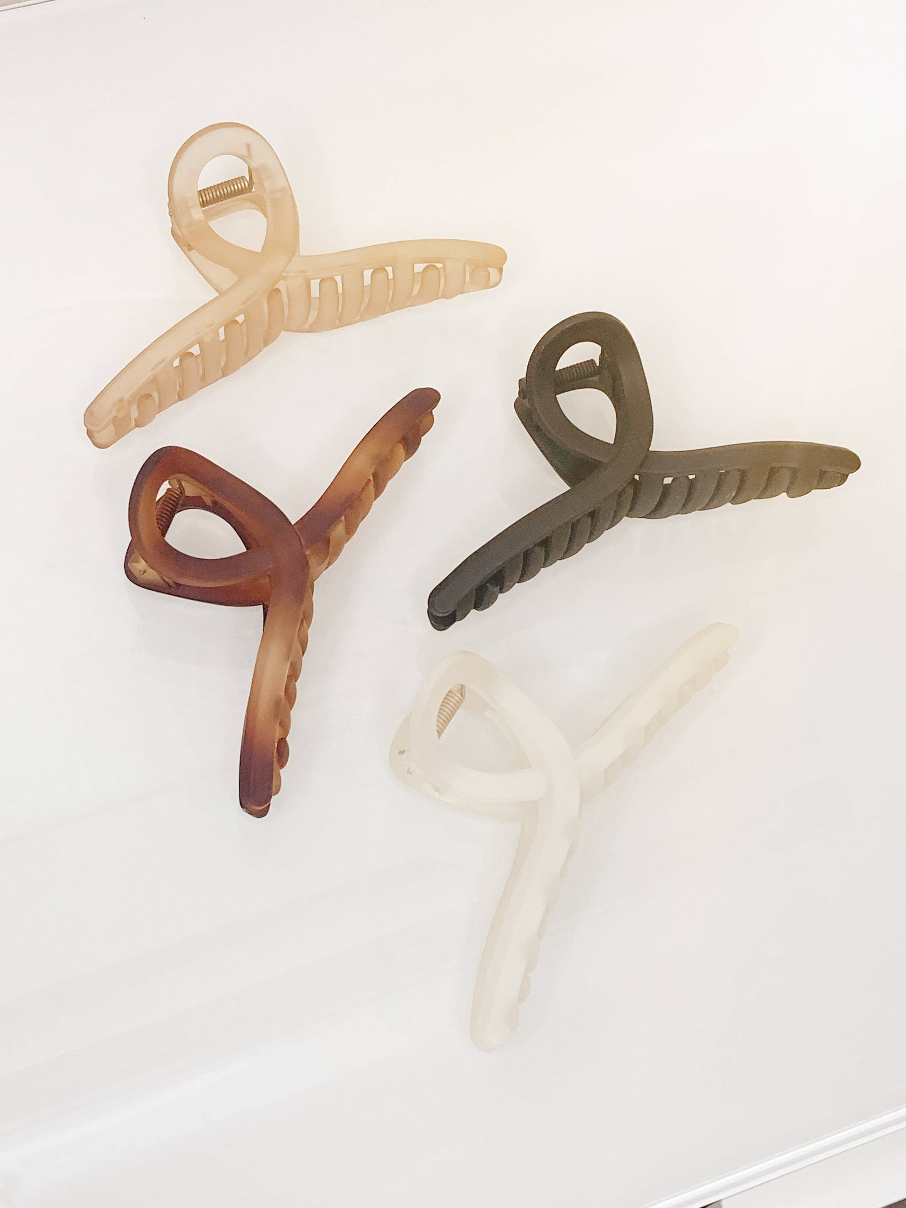 Kitten Claws Clips - Venta al por mayor Horquilla para el pelo - Mujer - Clip Loop Claw *Grande esmerilado12