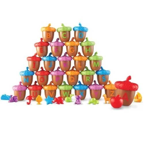 Learning Resources - Wholesale Toy Set - Kids - Alphabet Acorns Activity Set