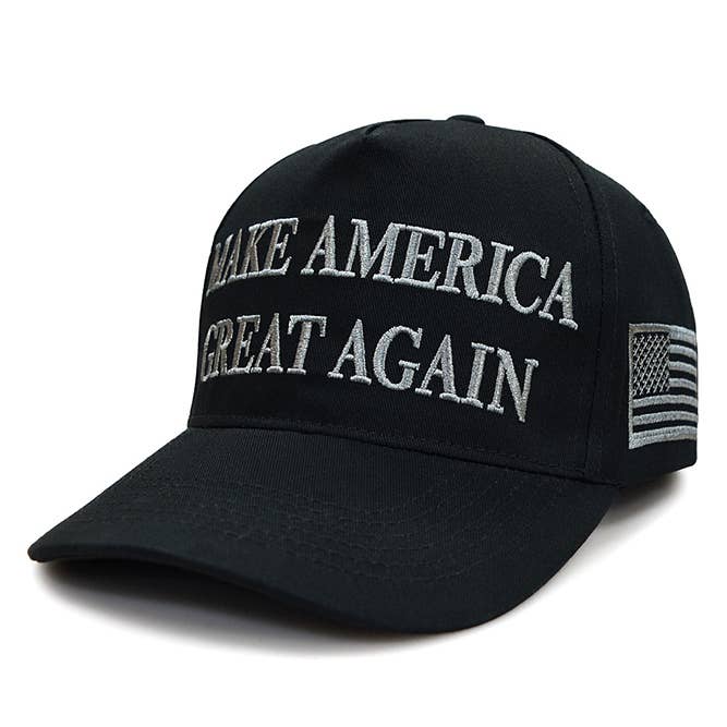 Black MAKE AMERICA GREAT AGAIN Baseball Cap ZK2347 for wholesale on Faire1
