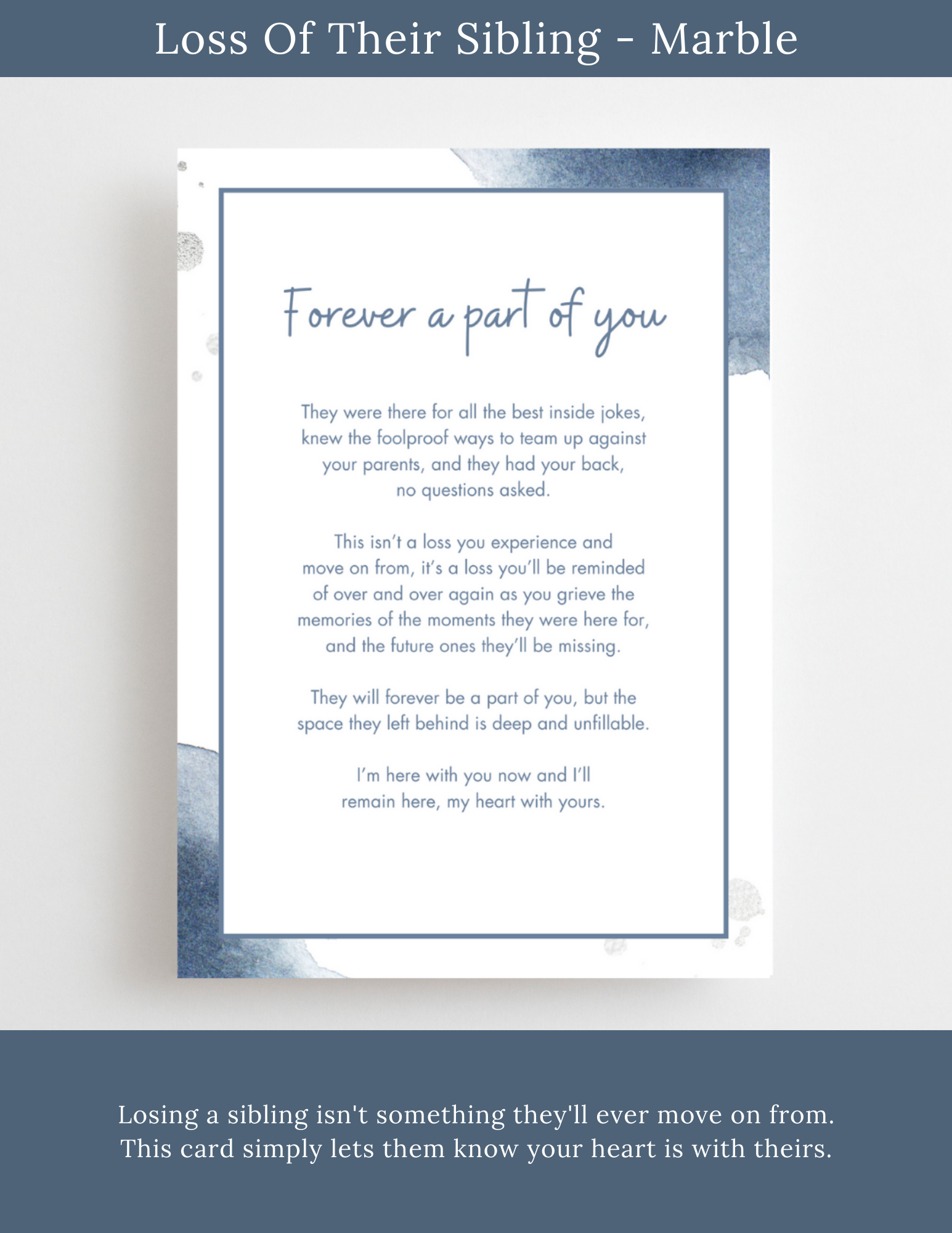 The Lettery Studio - Wholesale Sympathy Card - Sympathy Starter Pack - Sympathy Card Set6