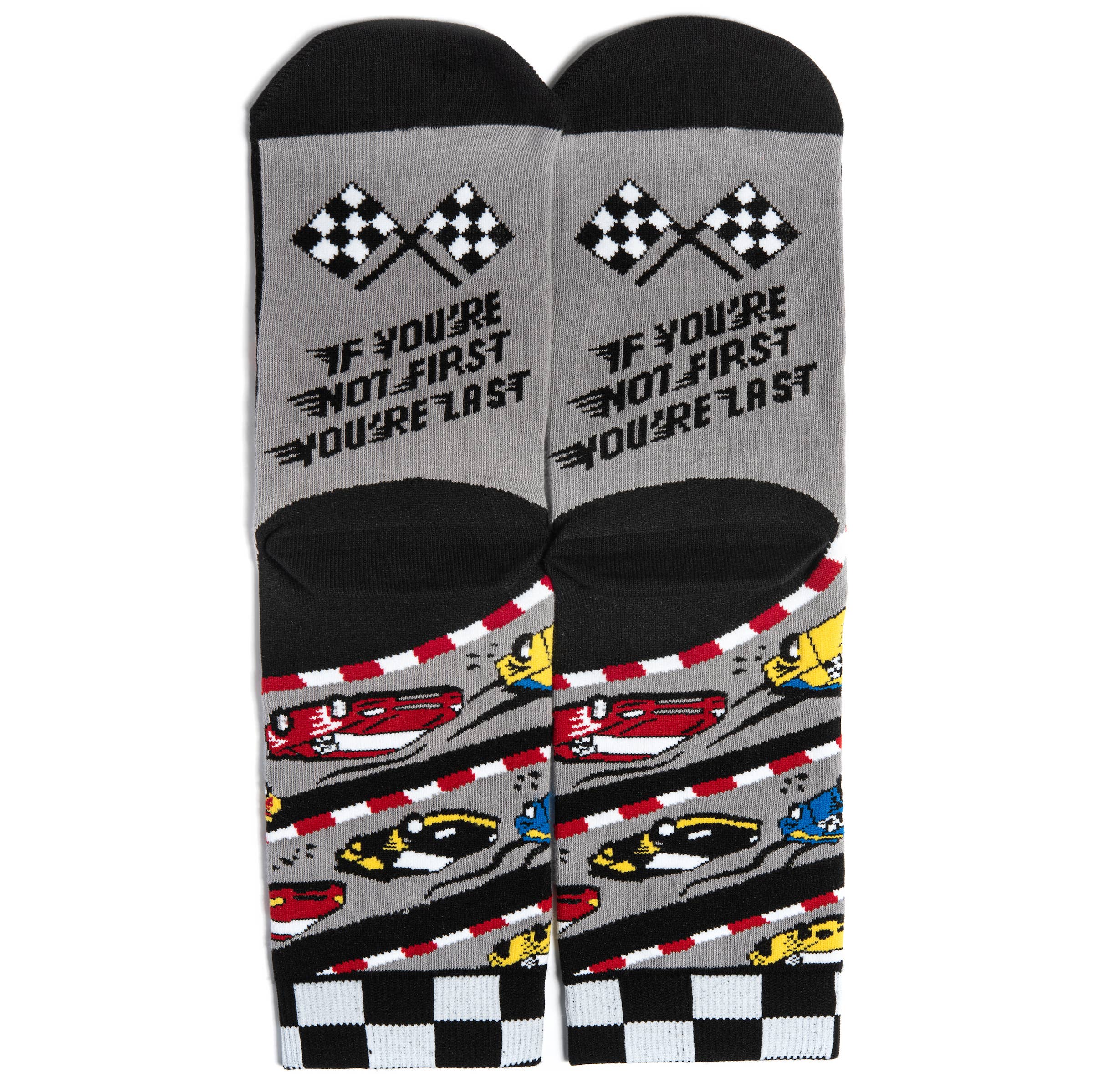 Lavley - Wholesale Socks - Unisex - If You're Not First, You're Last Racing Socks5