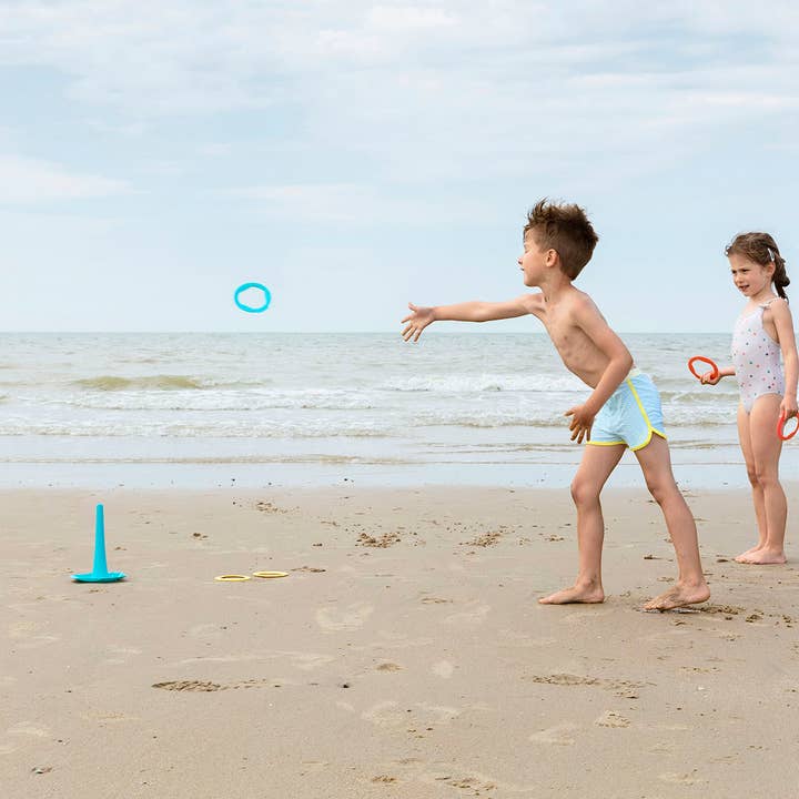Quut Toys - Wholesale Beach/Pool Toy - Kids & Baby - Quut Beach Set - Triplet, Ringo and a Magic Sand Shaper