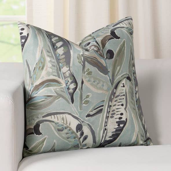 Siscovers Gonzo Rain Botanisk Tryck Kasta Kudde för wholesale av Siscovers