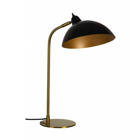 Lampe de table Futura Antik Noir/Laiton pour la vente par Dyberg Larsen