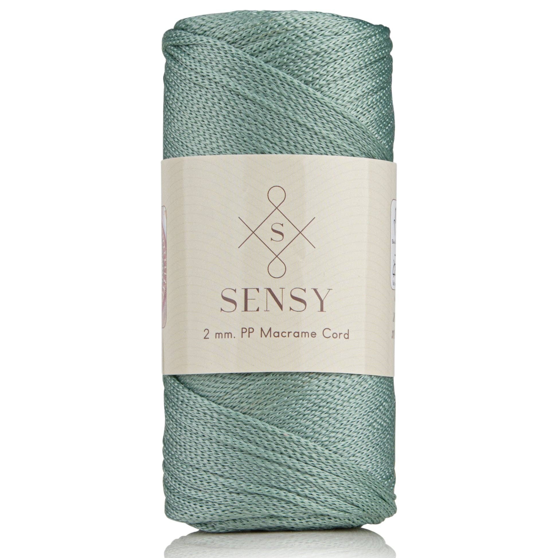 Sensy - Wholesale Garen - Sensy Premium 2 mm macramékoord van 100% polyester - 251 yards (230 meter)6