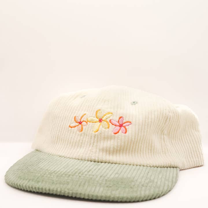 Lies Collective - Wholesale Flat Brim Cap - Women’s - FLOWER BLOOM LID