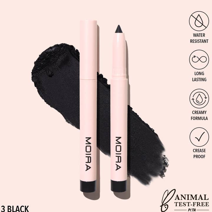 At Glance Stick Shadow (013, Black) for wholesale by Moira Cosmetics