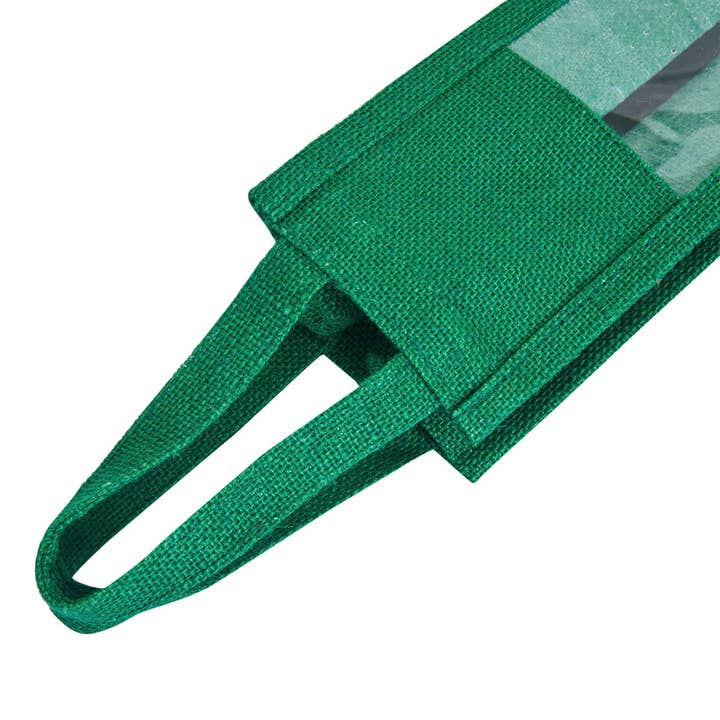 ecojutebags - Wholesale Wine gift bag - Eco Jute Wine Bags – 6-Pack Durable Flat Handle Gift Totes25