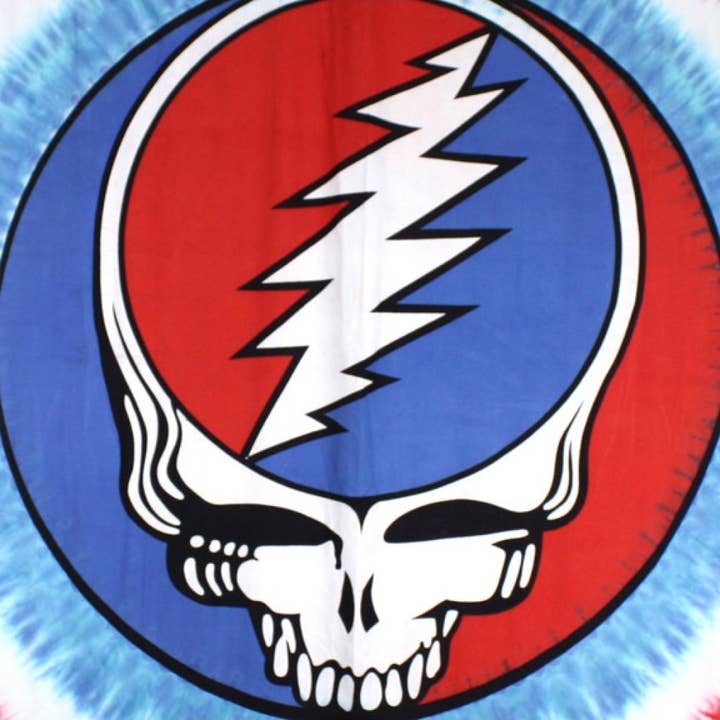 Sunshine Joy - Wholesale Tapestry/Textile - Grateful Dead Tapestry Patriotic Stealie Tie Dyed Tapestries