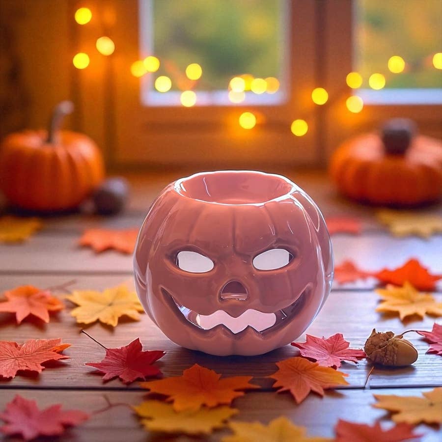 Zen'Arôme - Wholesale Oil Warmer - Ceramic Pumpkin Incense Burner – oils, wax & fragrance7