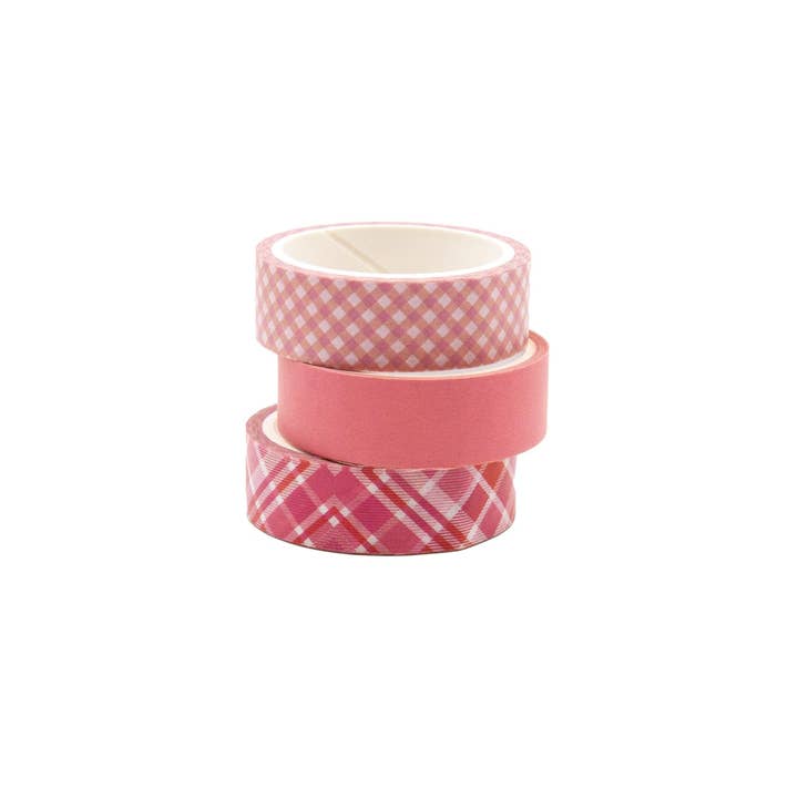 Tonic Studios – Engroshandel Washitape – Craft Perfect - Washi Tape - Sommerfrugter - (15mm/5m) - 3 Ruller - 9316E