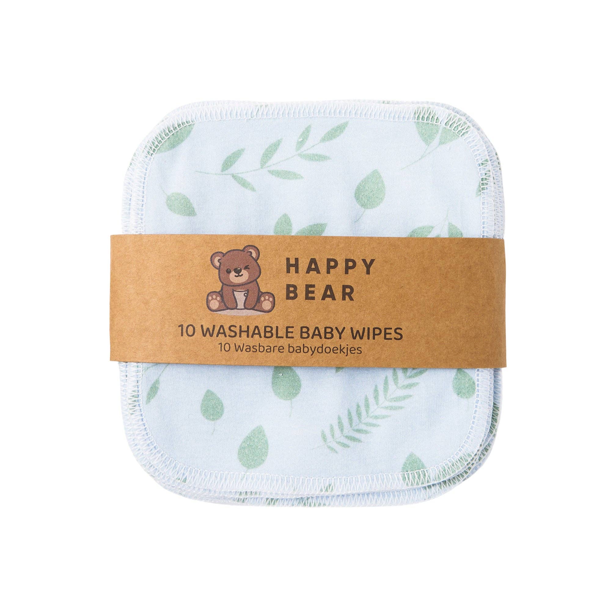 HappyBear Diapers - Wholesale Face & Body Wipes - Baby wipes set - 10 pieces | Botanical