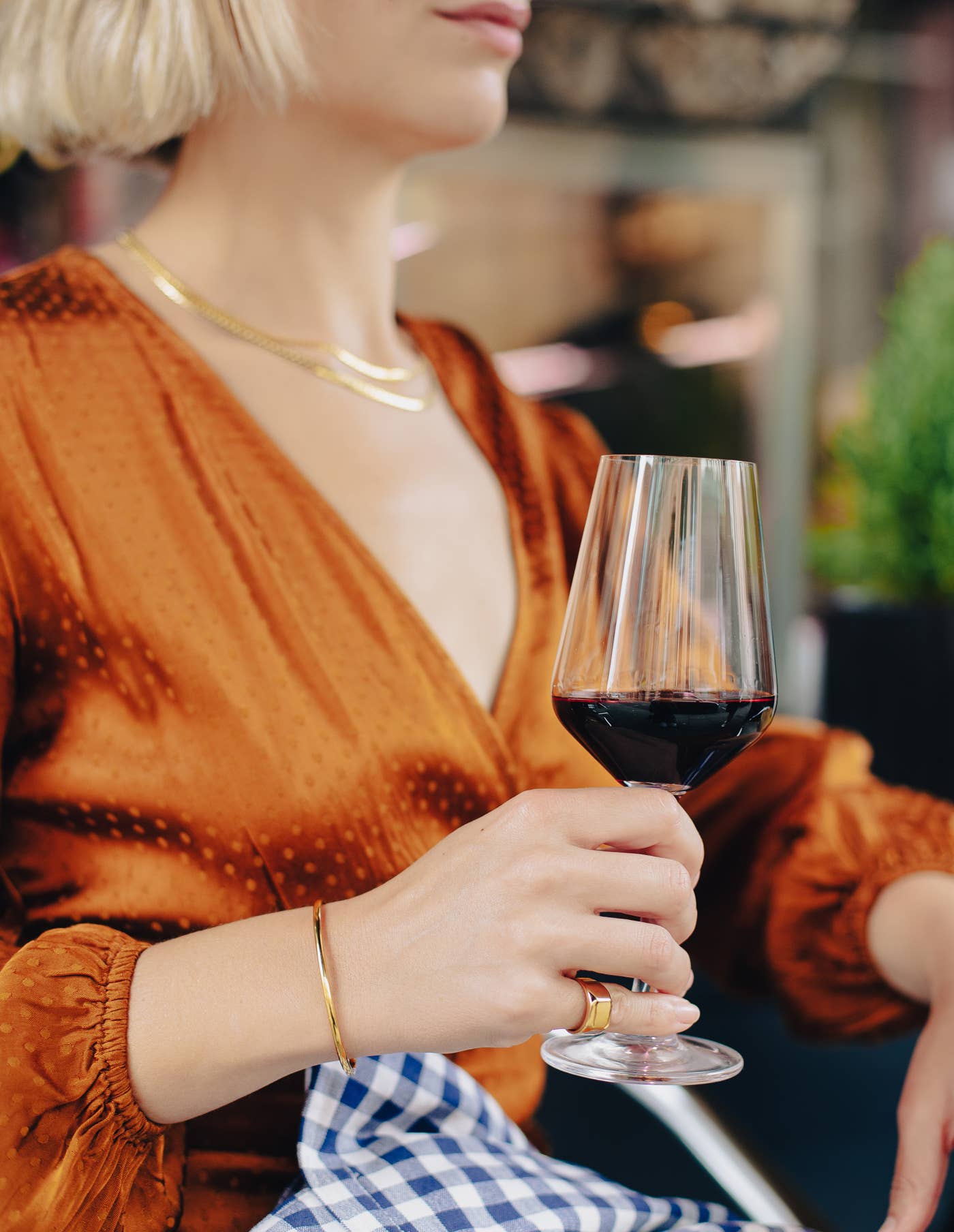 Nordic Muse – wholesale Cuff bracelet – Minimal Gold Bangle, Waterproof3