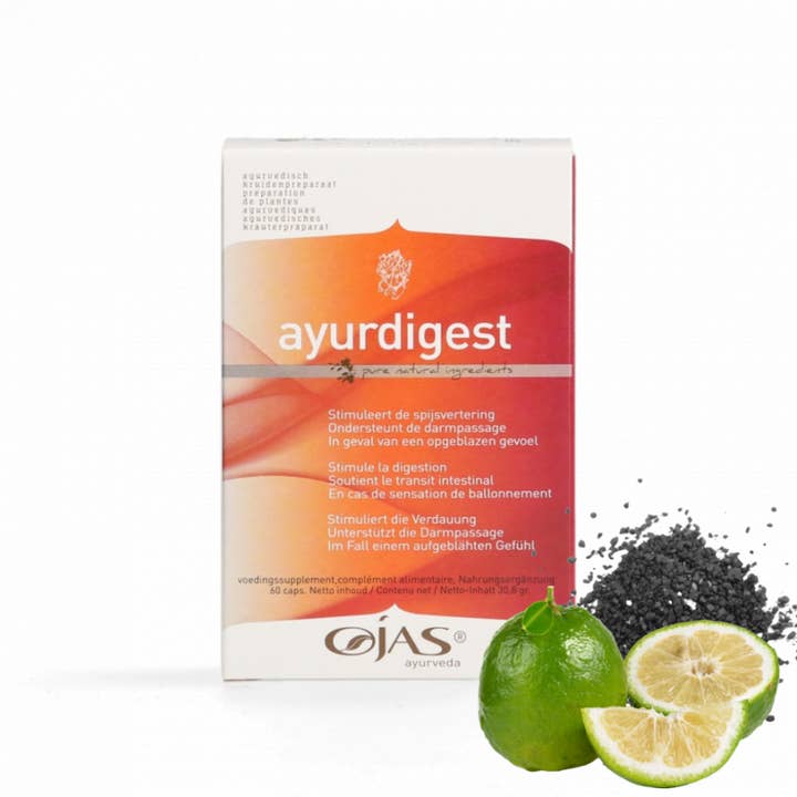 AyurDigest Ojas – Digestion & Gas for wholesale by De Vitamineshop bv