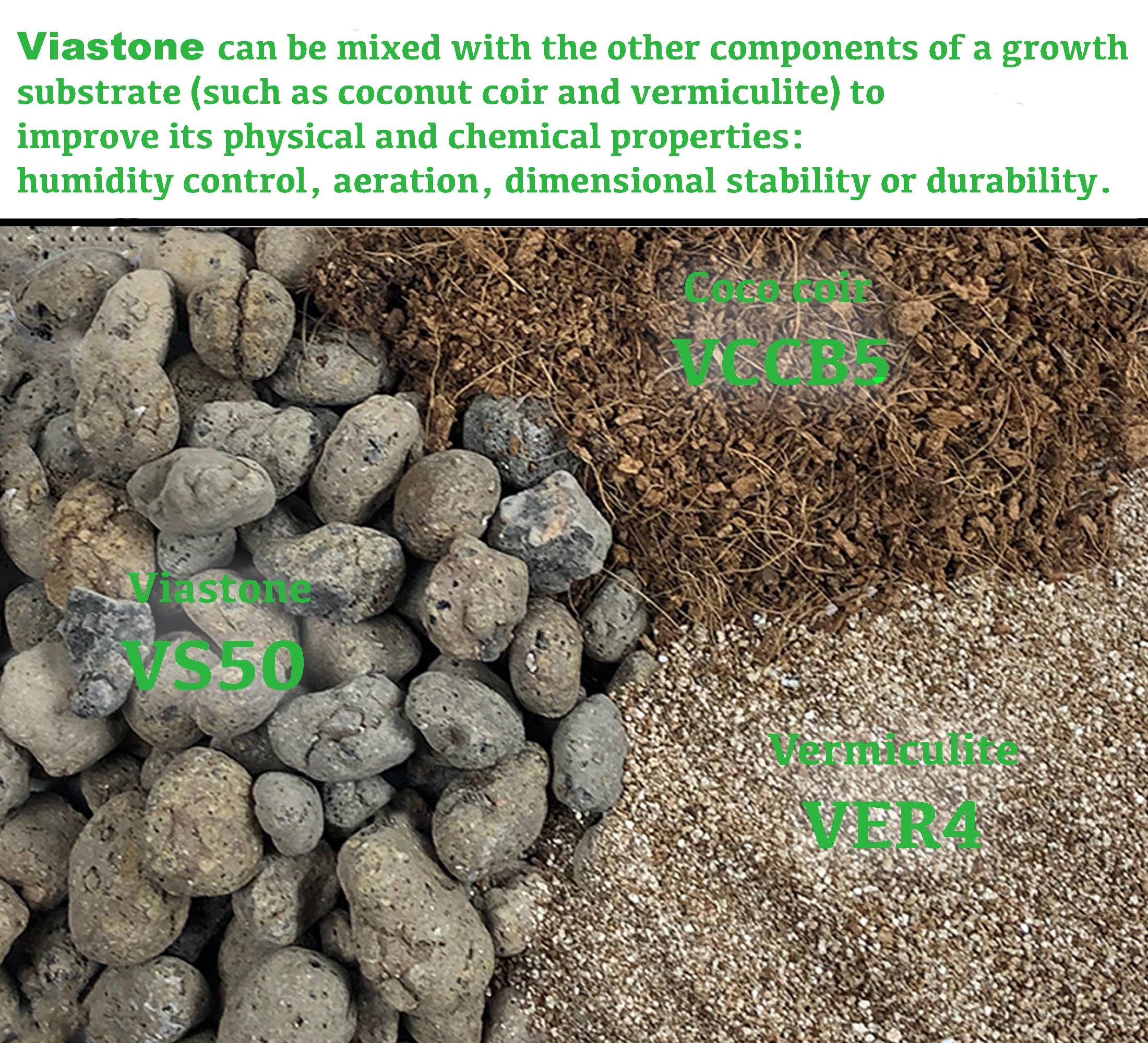 Viagrow – wholesale Planting/potting soil – Viastone 50L Expanded Clay Pebbles Irregular Grow Rocks7