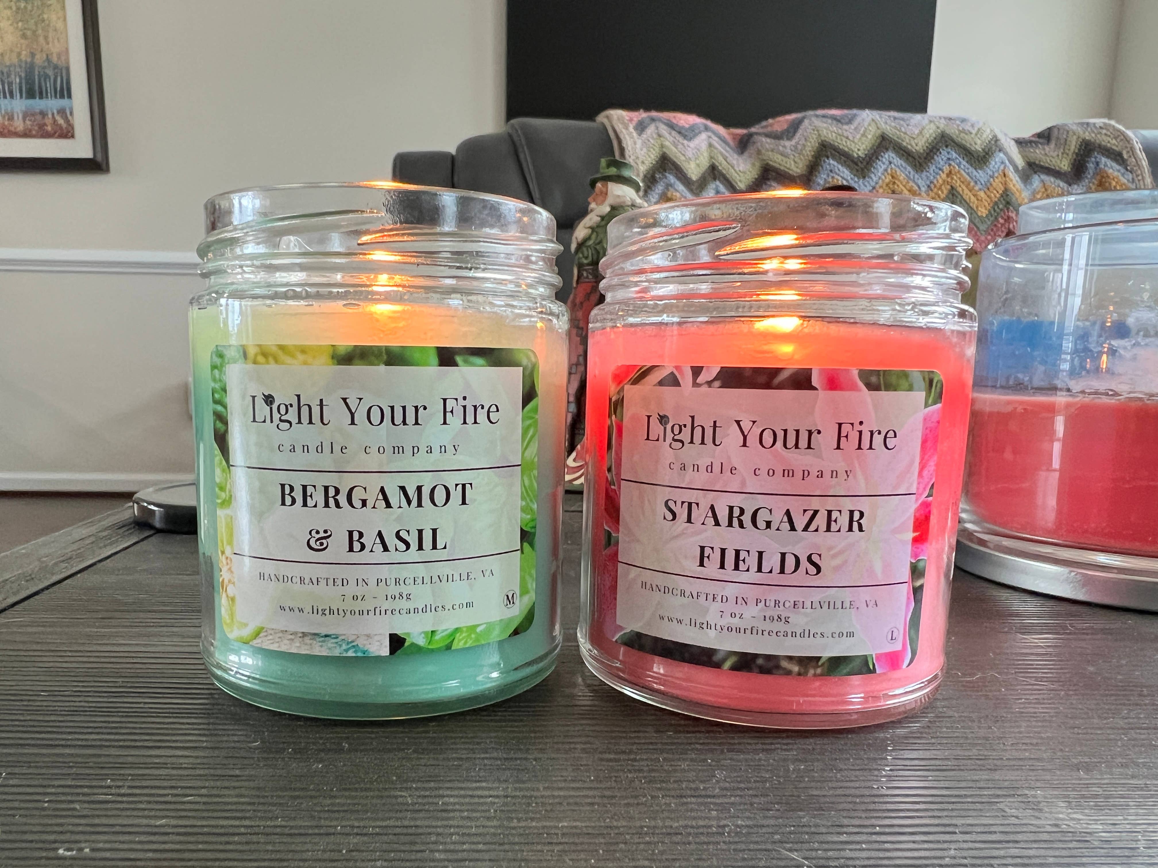 Light Your Fire Candle Co - Wholesale Jar/Filled Candle - Stargazer Fields Candle1
