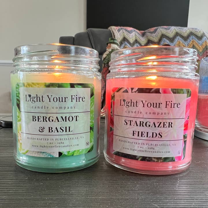 Light Your Fire Candle Co - Wholesale Jar/Filled Candle - Stargazer Fields Candle1