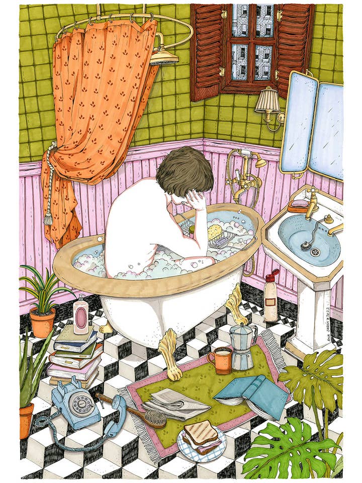 Eenzaamheid II - Kunstdruk voor wholesale door ANA JAREN STUDIO