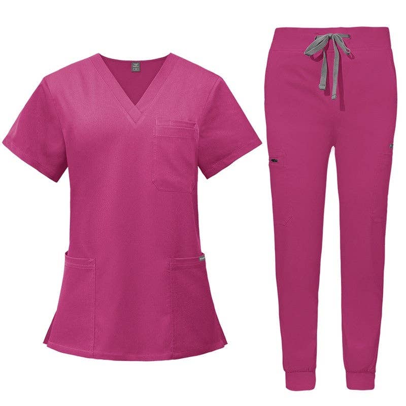 Sheer Trend - Wholesale Healthcare Uniform - Women's - Solid Color Nurse Uniform Set0