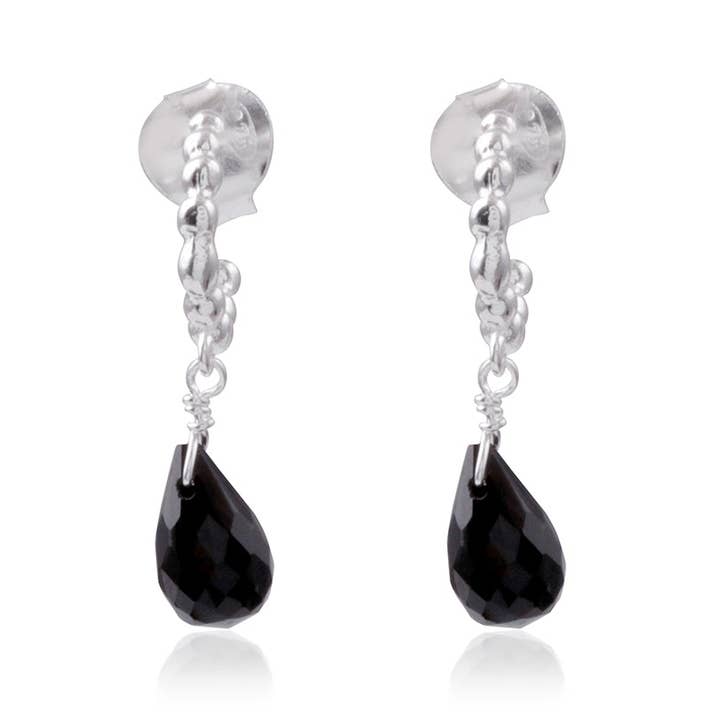 Vama Couture | Boucles d'oreilles Gloria en argent sterling pour la vente par Vama Couture