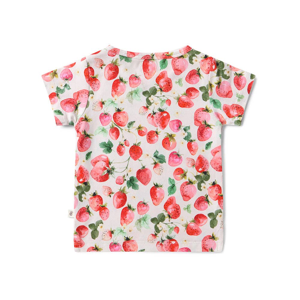 Snuggle Hunny - Wholesale T-Shirt - Kids - Strawberry Organic T-Shirt5