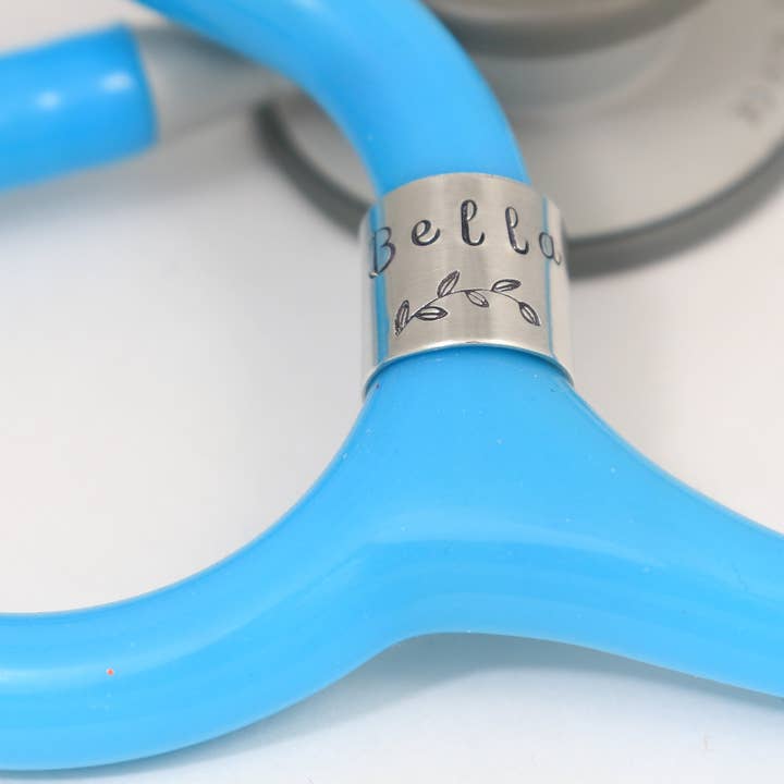 Personalized Stethoscope Name Tag and ID Charm for wholesale by The Silver Diva
